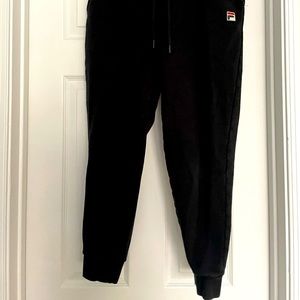 FILA black joggers
